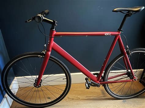 6ku Fixiesingle Speed Bike Cayenne Red 58cm Xl Fixed Gear Frenzy