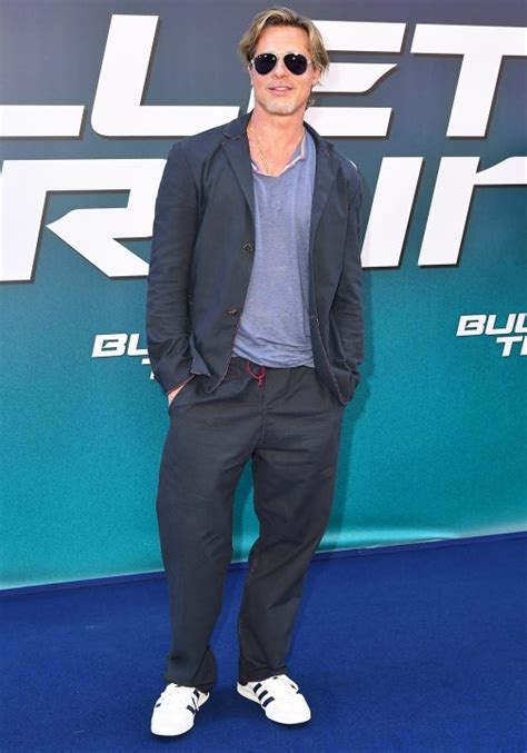 See Every Outfit Brad Pitt Wore At Bullet Train Events
