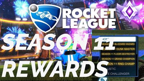 All Season 11 Rewards Grand Champion Tags Rocket League Youtube