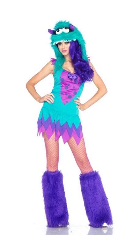 Michelle P Blue Fuzzy Monster Costume This Is Wat I Wuz Hoping 2 B U