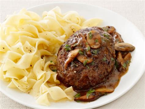 I love to cook the foods that i used to eat when i was a kid. Salisbury Steak With Mushrooms Recipe | Food Network ...