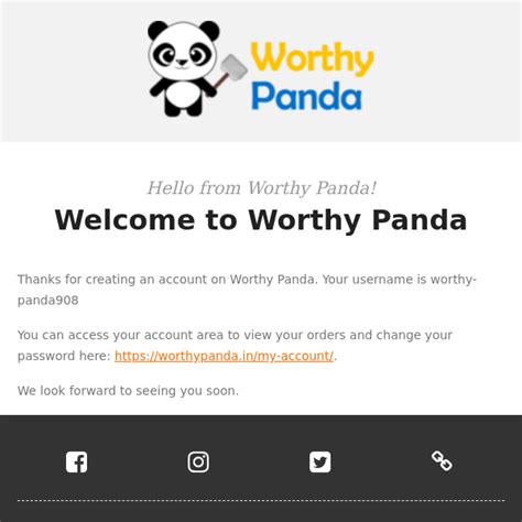 Worthy Panda Latest Emails Sales And Deals