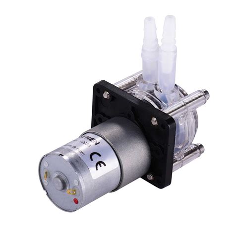 Grothen Dc V Peristaltic Pump With Silicone Tubing High Flow Water Liquid Pump Dosing Vacuum