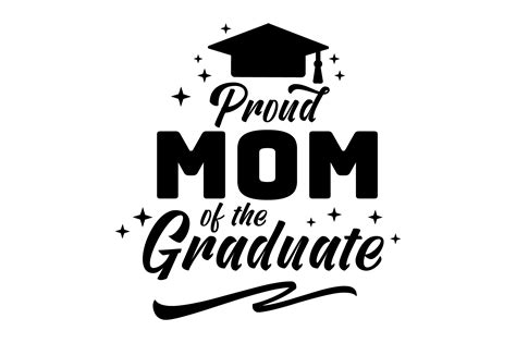 Proud Mom Of The Graduate Design Graphic By Smart Crafter · Creative