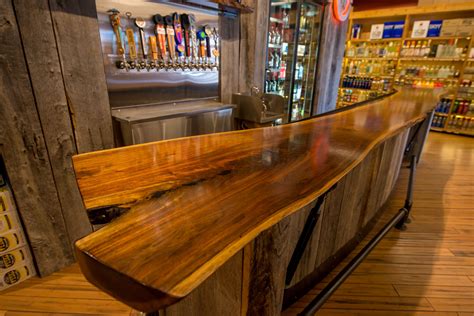 A Liquor Store In Canton Baltimore Had Maryland Wood Countertops