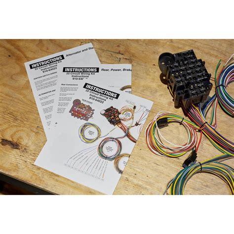 Universal 22 Circuit Wiring Harness With Install Package
