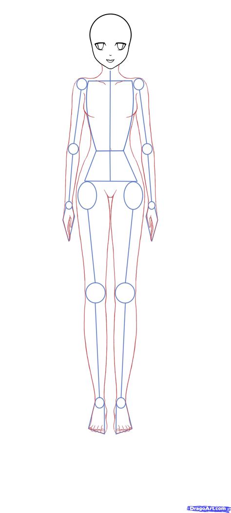 How To Draw Anime Bodies Step 8