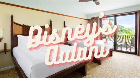 Aulani A Disney Resort Standard Room Video Tour Youtube