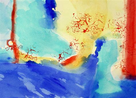 Items Similar To Abstract Watercolor Painting On Etsy
