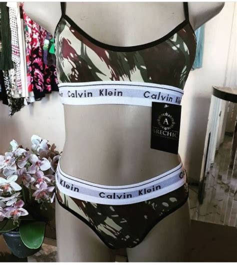 Conjunto Calvin Klein Lingerie Feminina Calvin Klein Nunca Usado Enjoei