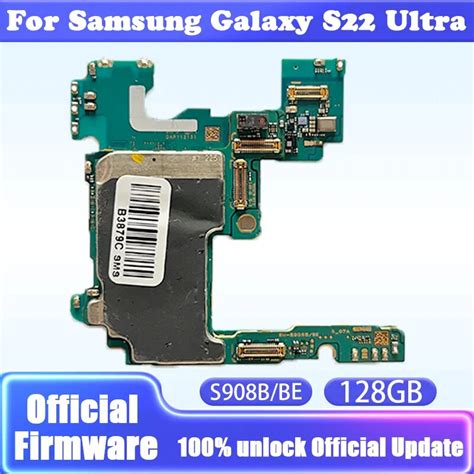 Carte M Re Originale D Bloqu E Pour Samsung Galaxy S22 Ultra S908B