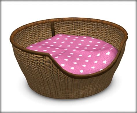 Second Life Marketplace Zooby Cat Life Basket Pink Heart Boxed