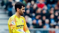 El portero del Girona valora la primera semana de entrenamientos