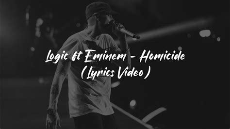 Eminem Homicide Lyrics Youtube