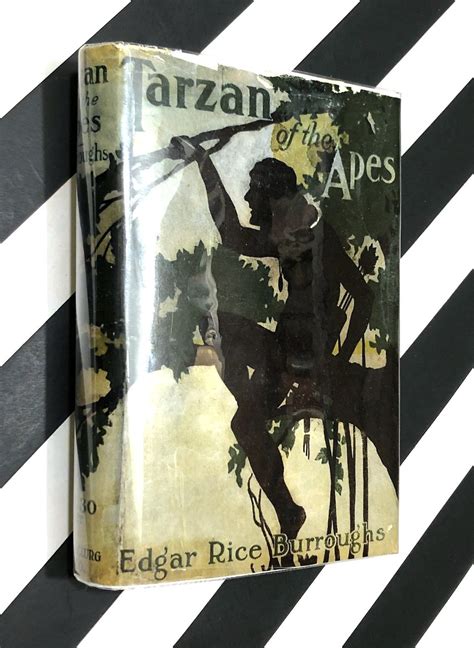 Tarzan Of The Apes By Edgar Rice Burroughs 1914 Hardcover Book