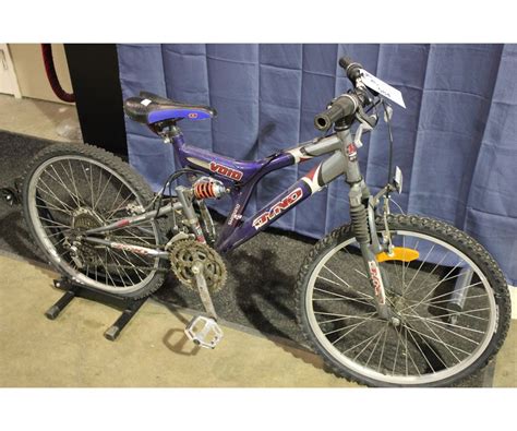 Purple Dyno 21sp Full Susp Mountain Bike Able Auctions