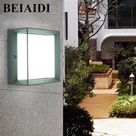 Beiaidi 20w Waterproof Led Wall Lamps Outdoor Led Porch Lights Modern