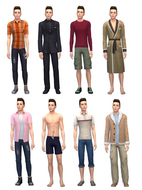 Free Sims 4 Sims 4 Cas Truman Mod Fashion Moda Fashion Styles