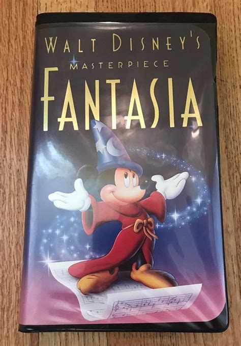 Rare Fantasia Walt Disney Vhs Original Masterpiece Collection Ebay My