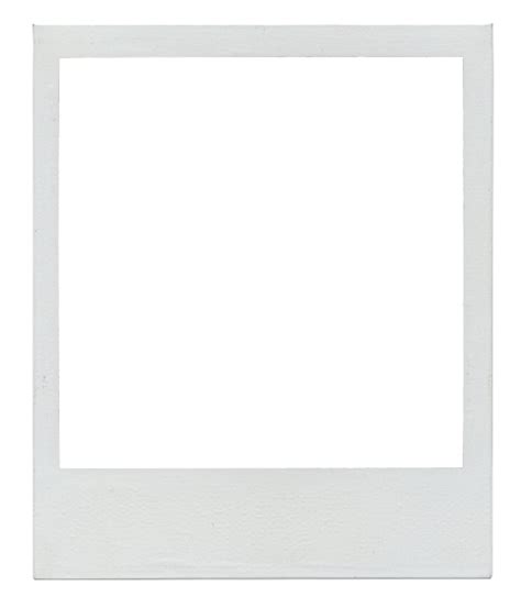 Transparent Polaroid Template For Magnets Overlays Transparent