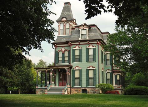 The Davenport Curtiss House In Saline Mi Is Rather Majestic Looking