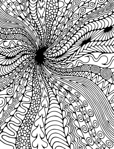 Black Hole Abstract Coloring Pages Coloring Sky