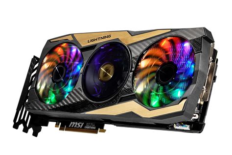 La Carte Graphique Msi Geforce Rtx 2080 Ti Lightning Z Annoncé