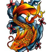 PNG Fish Tattoos Picture | Picture tattoos, Dragon tattoo colour, Small dragon tattoos