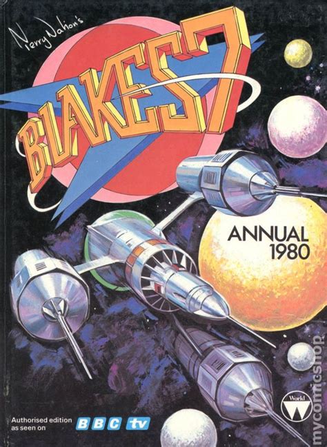 Blakes 7 Annual Hc Uk 1978 1980 World Distributors Comic Books