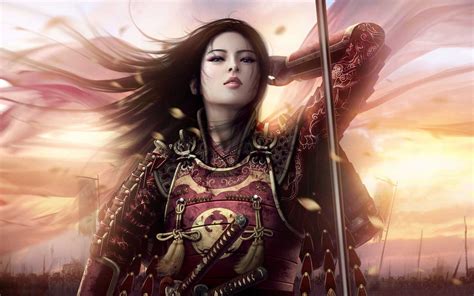 Anime Girl Chinese Warriors Wallpapers Wallpaper Cave