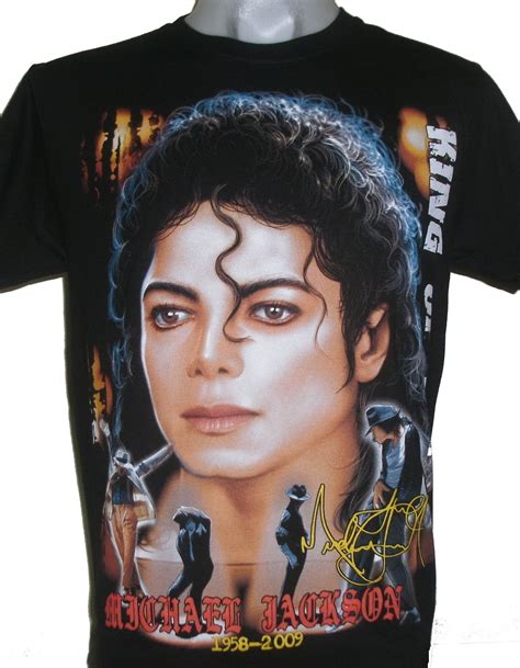 Michael Jackson Portrait T Shirt Design King Of Pop