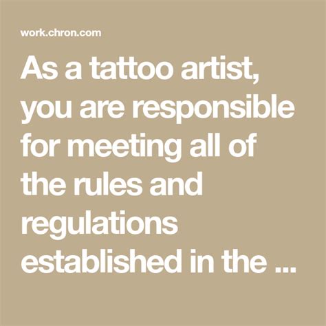 How To Get Registered To Be A Mobile Tattoo Artist Tattoo Artists