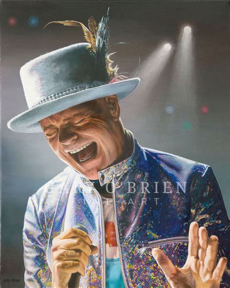Gord Downie A Stunning Oil Painting By Gary Obrien Fine