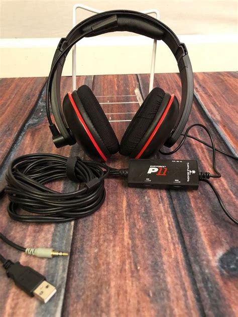 Turtle Beach Ear Force P Amplified Stereo Gaming Headset Ps Pc