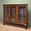Edwardian Walnut Chippendale Design Antique Bookcase  Antiques World