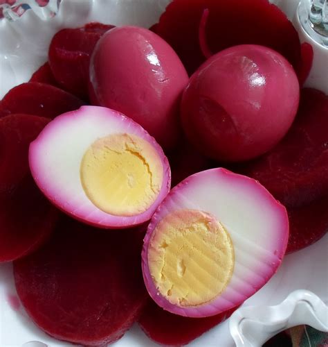 Happier Than A Pig In Mud Amish Pickled Red Beet Eggs