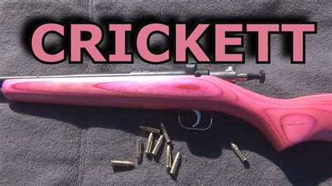 A Great Choice For Your Childs First Rifle The Crickett Youtube