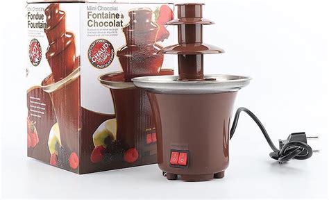 Laags Chocoladefontein Mini Hot Chocolate Fondue Pot Elektrische