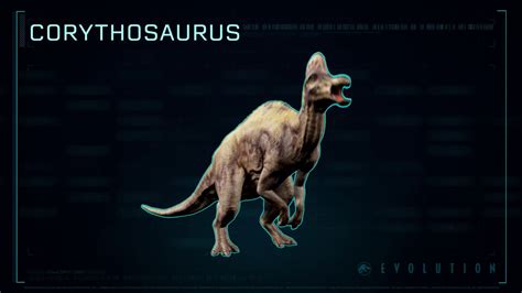 Jurassic World Evolution Species Profile Corythosaurus Youtube