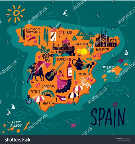 Spain Travel Map Get Latest Map Update