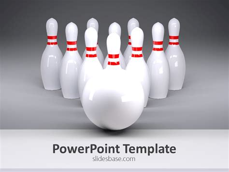 Bowling Powerpoint Template Slidesbase