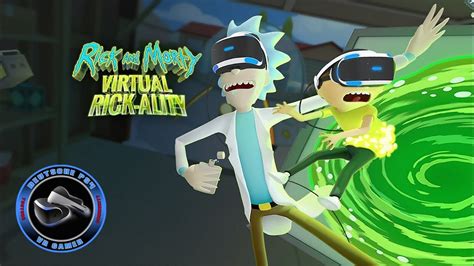 Rick And Morty Gameplay Trailer Playstation 4 Ps4 Vr Psvr Youtube