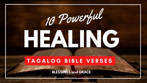 10 Powerful Healing Tagalog Bible Verses Tagalog Bible Reading Youtube
