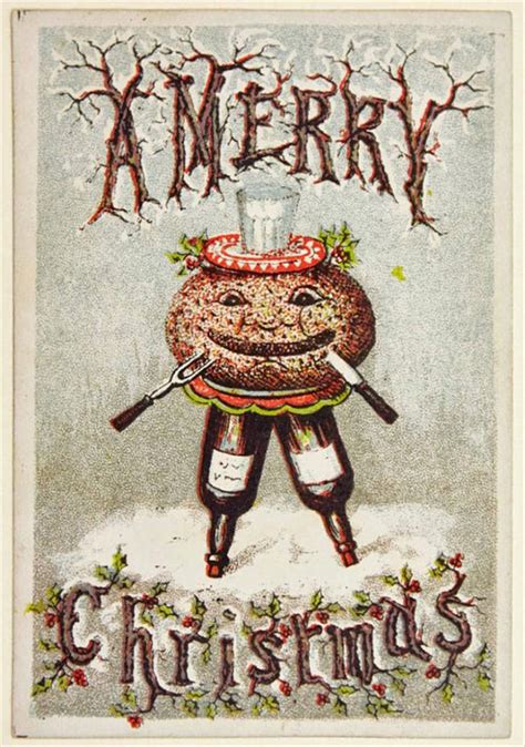 the creepiest victorian christmas cards ever 18 pics