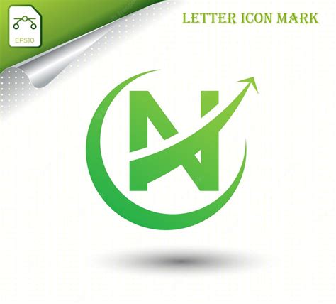 Premium Vector Abstract Letter N Logo Design Template