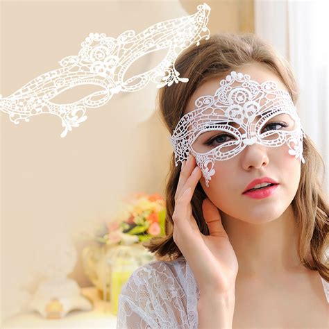 Cosplay Sex Costumes For Women Hollow Out Lace Party Nightclub Queen Eye Mask Female Erotic