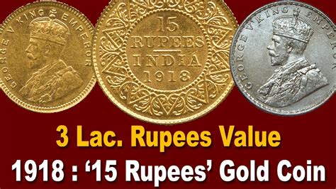 100 Years Old Antique Indian Gold Coins Values 3 Lac Rupees Youtube