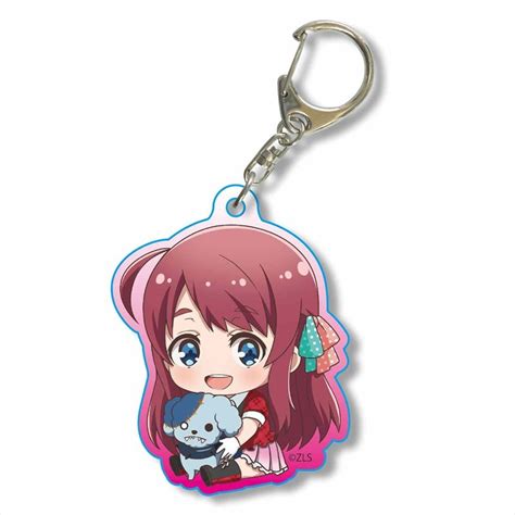 Zombie Land Saga Gyugyutto Acrylic Keychain Sakura Minamoto Hlj Com