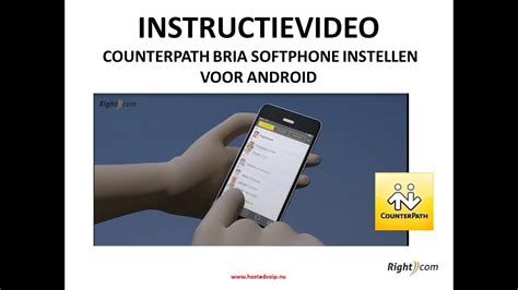 Counterpath Bria Softphone Aanmelden Op De Hosted Voip Centrale Van