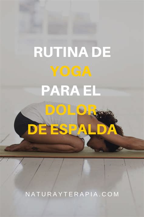 Yoga En Casa Para Aliviar El Dolor De Espalda Artofit
